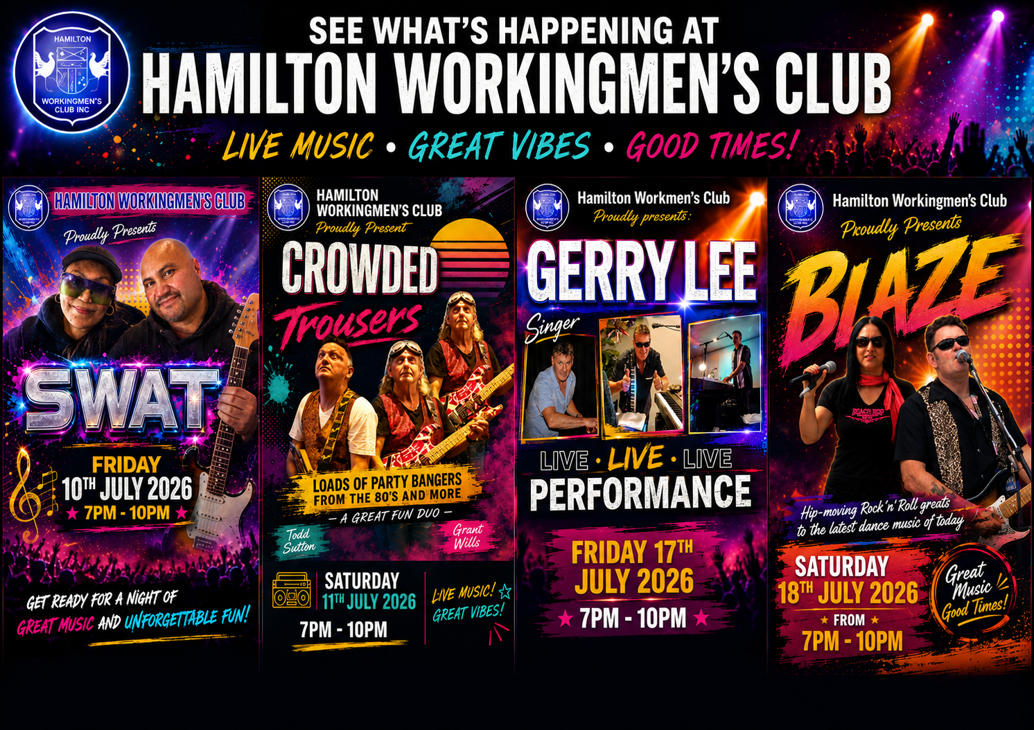 Entertainment 10 July - 18 July